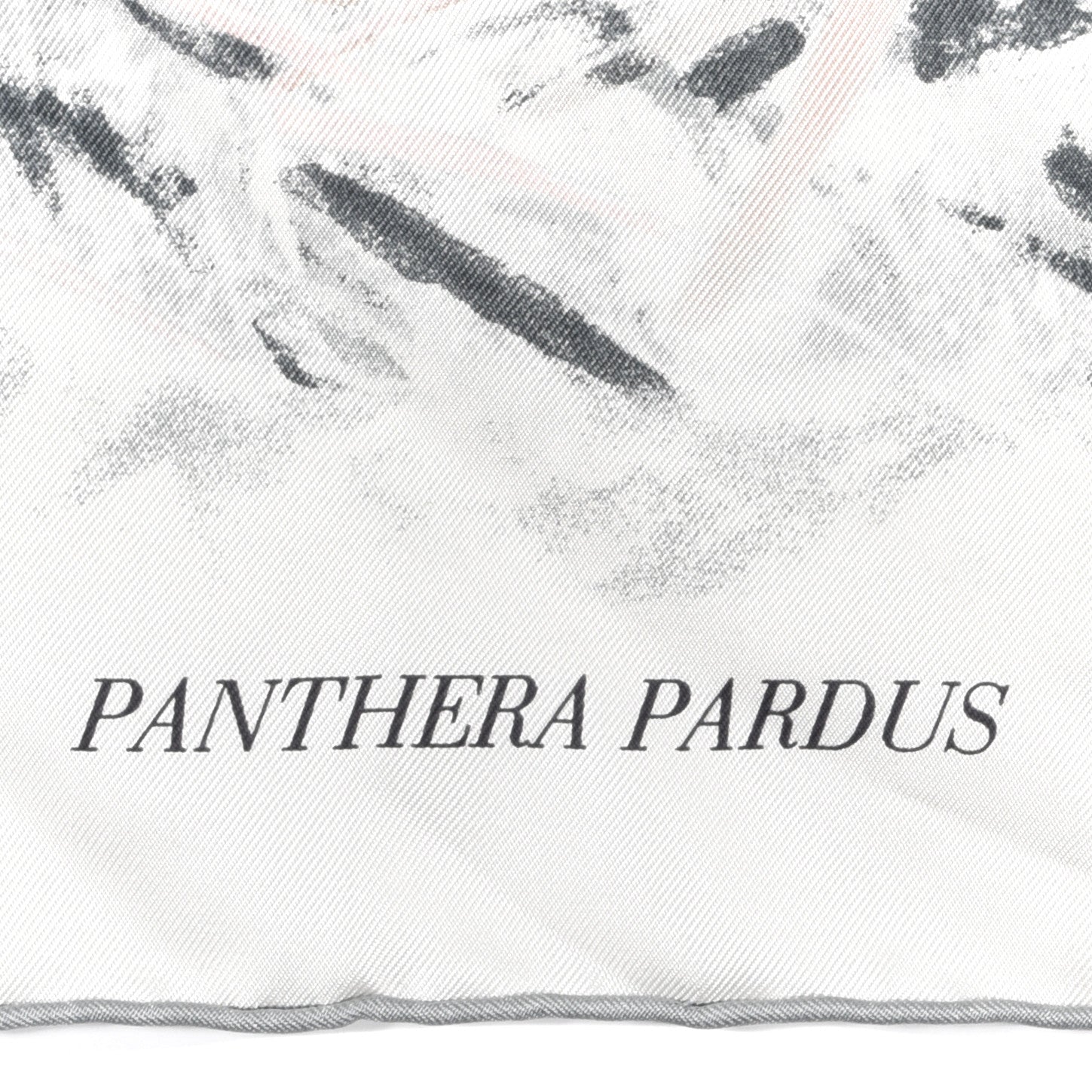 Hermes Silk Panthera Pardus Scarf 140 Gris Chine Rose Ardoise 2 of 4