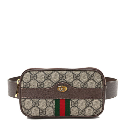 Gucci GG Supreme Monogram Ophidia Belted iPhone Case 85 34 Dark Brown 1 of 10