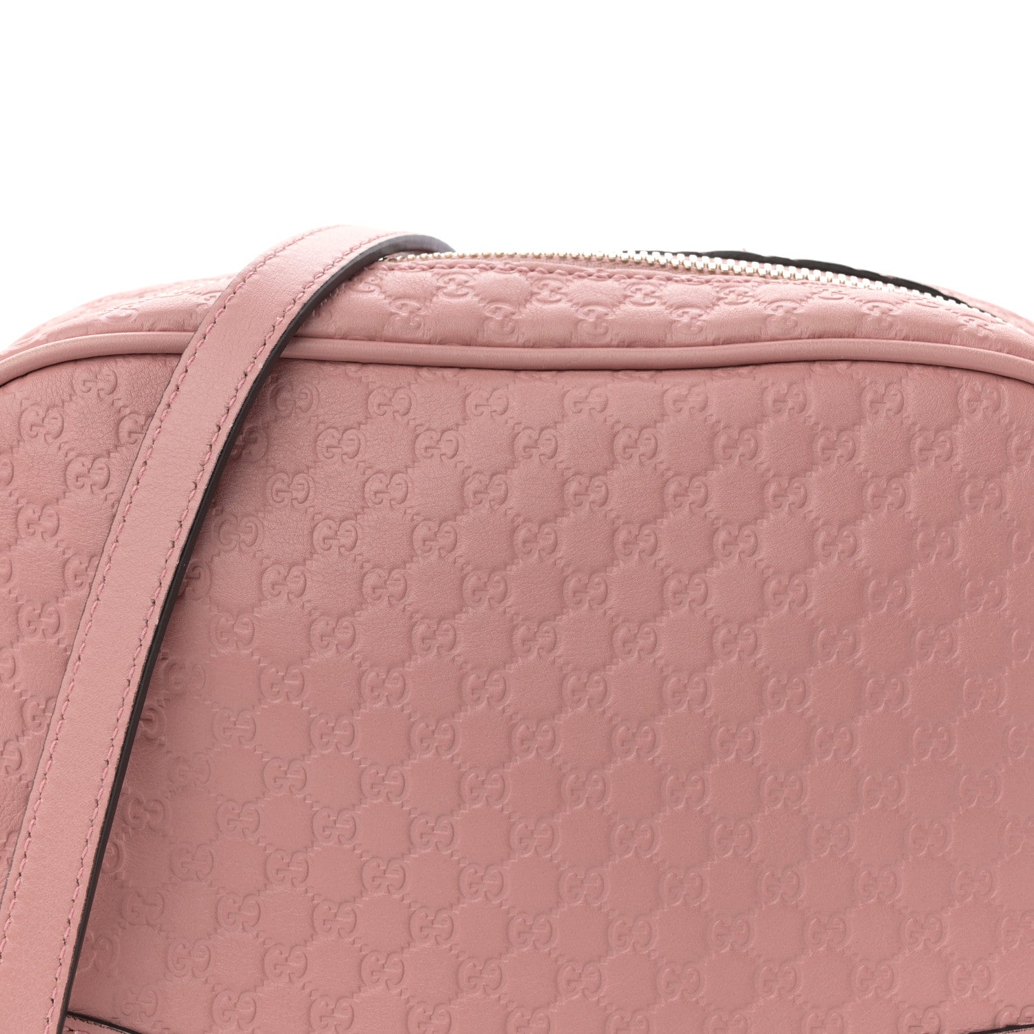 Gucci Soft Microguccissima Mini Bree Messenger Bag Soft Pink 8 of 12