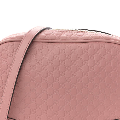 Gucci Soft Microguccissima Mini Bree Messenger Bag Soft Pink 8 of 12