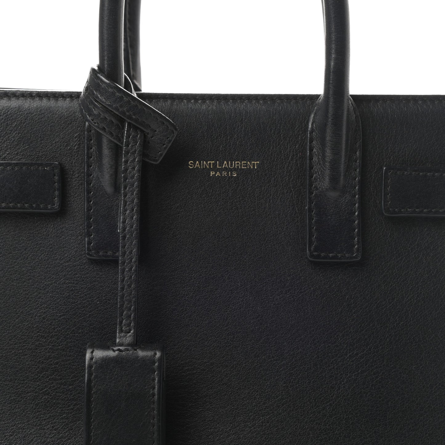 Calfskin Sac De Jour Black