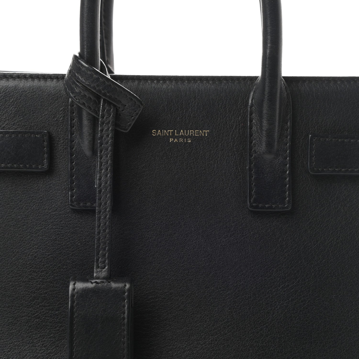 Saint Laurent Calfskin Sac De Jour Black 7 of 12