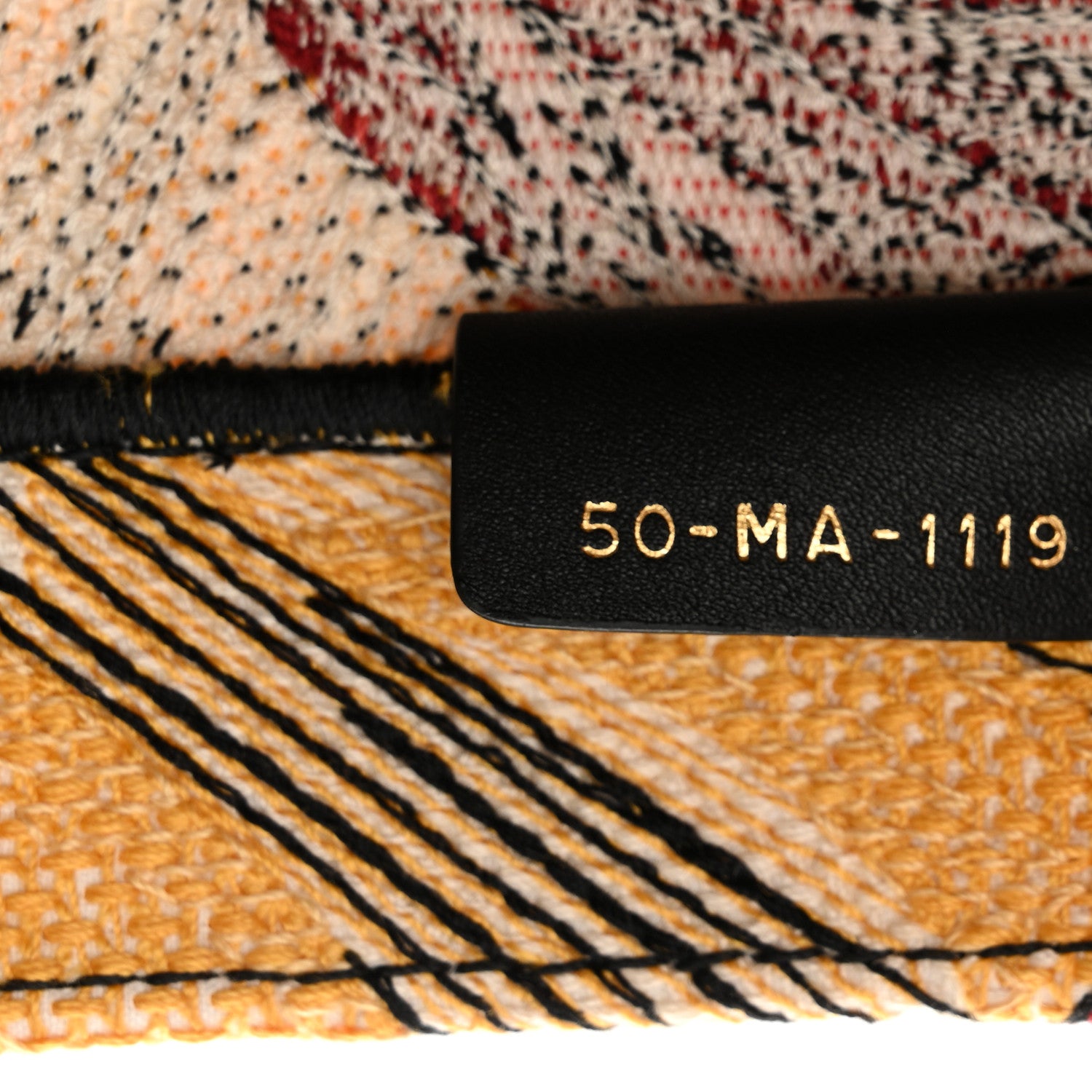 Christian Dior Canvas Embroidered Phoenix Medium Book Tote Red Multicolor 7 of 11