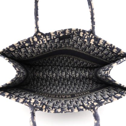 Christian Dior Oblique Large Book Tote Blue Multicolor 5 of 10