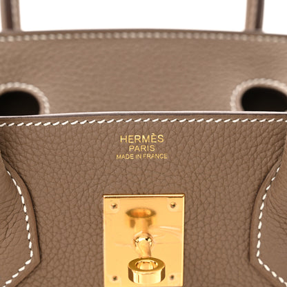 Hermes Togo Birkin 30 Etoupe 6 of 12