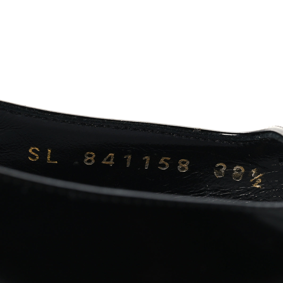 Saint Laurent Smooth Calfskin Jeanne 90 Slingback Pumps 38.5 Black 7 of 10