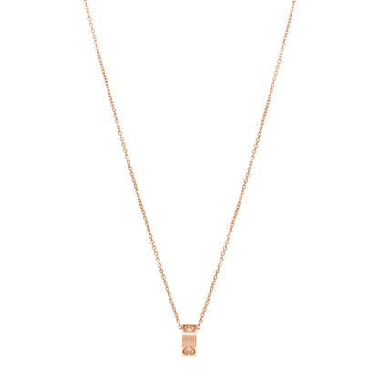 Louis Vuitton 18K Pink Gold Empreinte Pendant Necklace 1 of 4