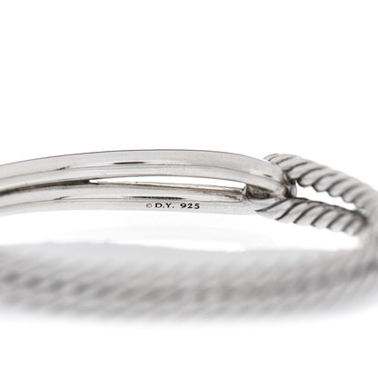 David Yurman Sterling Silver 10mm Single Loop Labyrinth Bracelet 3 of 3