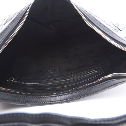 Gucci Guccissima Medium GG Twins Hobo Black 4 of 10