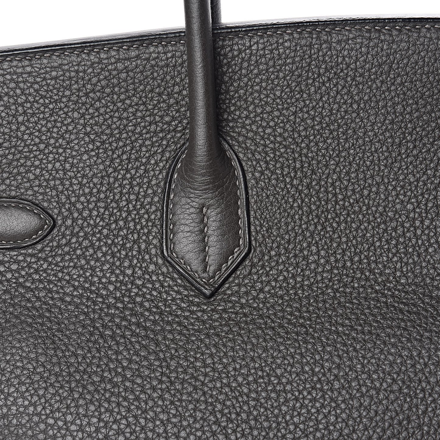 Taurillon Clemence Birkin 35 Graphite
