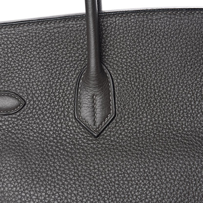 Hermes Taurillon Clemence Birkin 35 Graphite 27 of 37