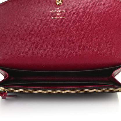 Louis Vuitton Monogram Emilie Wallet Fuchsia 4 of 4
