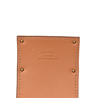 Hermes Barenia Kelly Extreme Dog Bracelet S Fauve 3 of 5