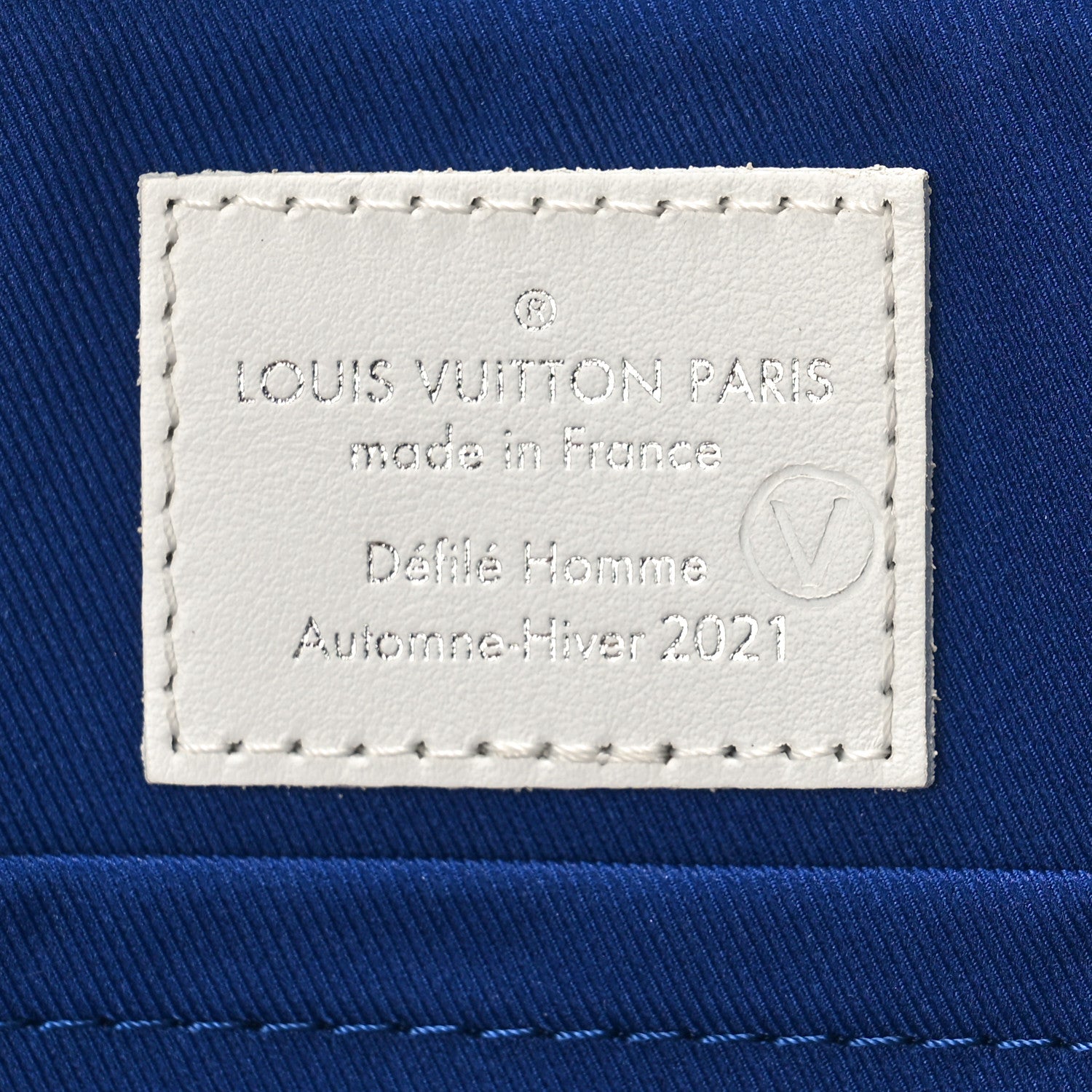 Louis Vuitton Calfskin Everyday LV City Keepall Blue 6 of 9