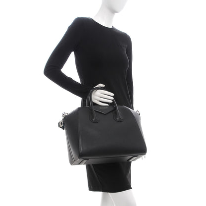 Givenchy Sugar Goatskin Medium Antigona Black 3 of 8