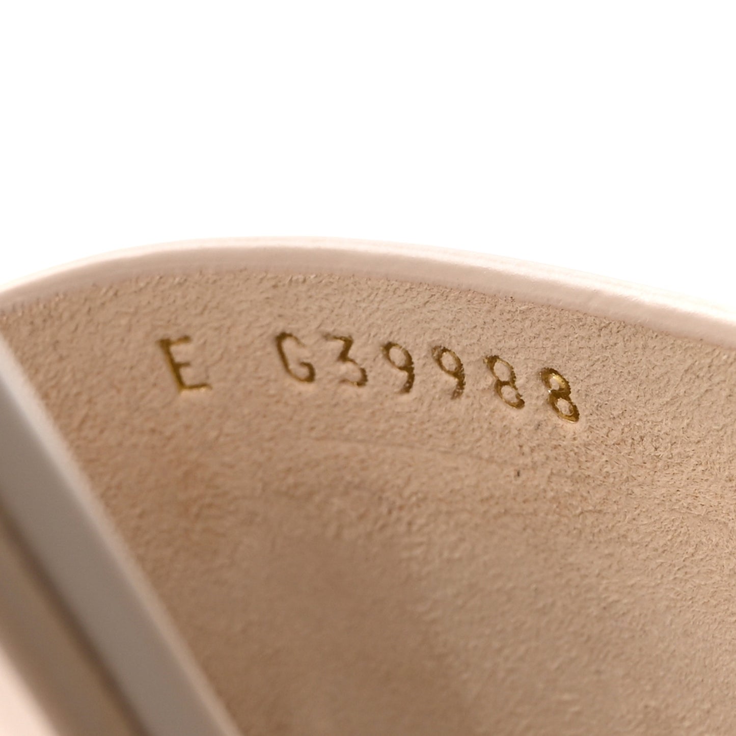 Calfskin Patent Calfskin Logo Mules 35 Beige 37 Beige