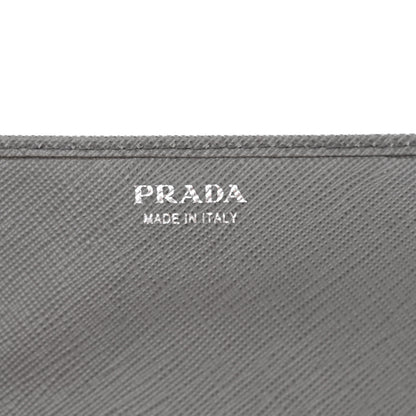 Prada Saffiano Metal Oro Chain Wallet Marmo 6 of 11