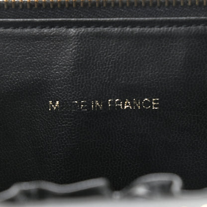 Chanel Caviar Vanity Cosmetic Case Black 9 of 10