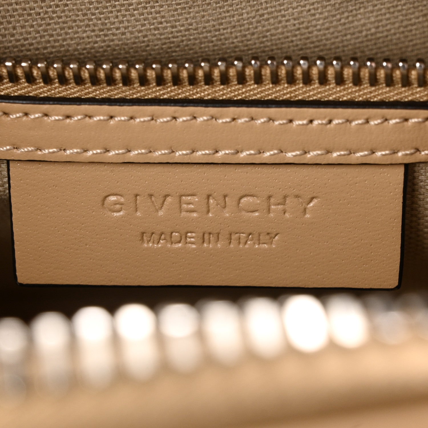 Givenchy Shiny Lord Calfskin Mini Antigona Nude 6 of 12