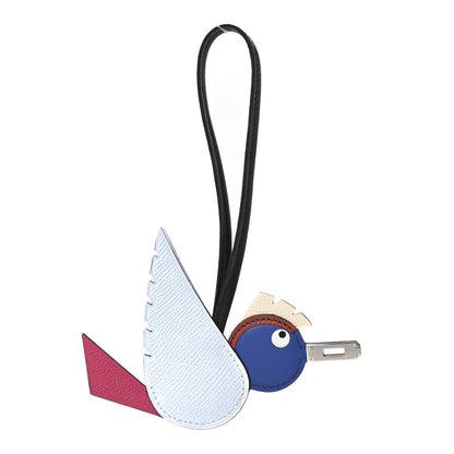 Hermes Epsom Swift Chevre Mysore Birdy Bag Charm Bleu Brume Rose Mexico Bleu Royal Cuivre Nata Black 1 of 5