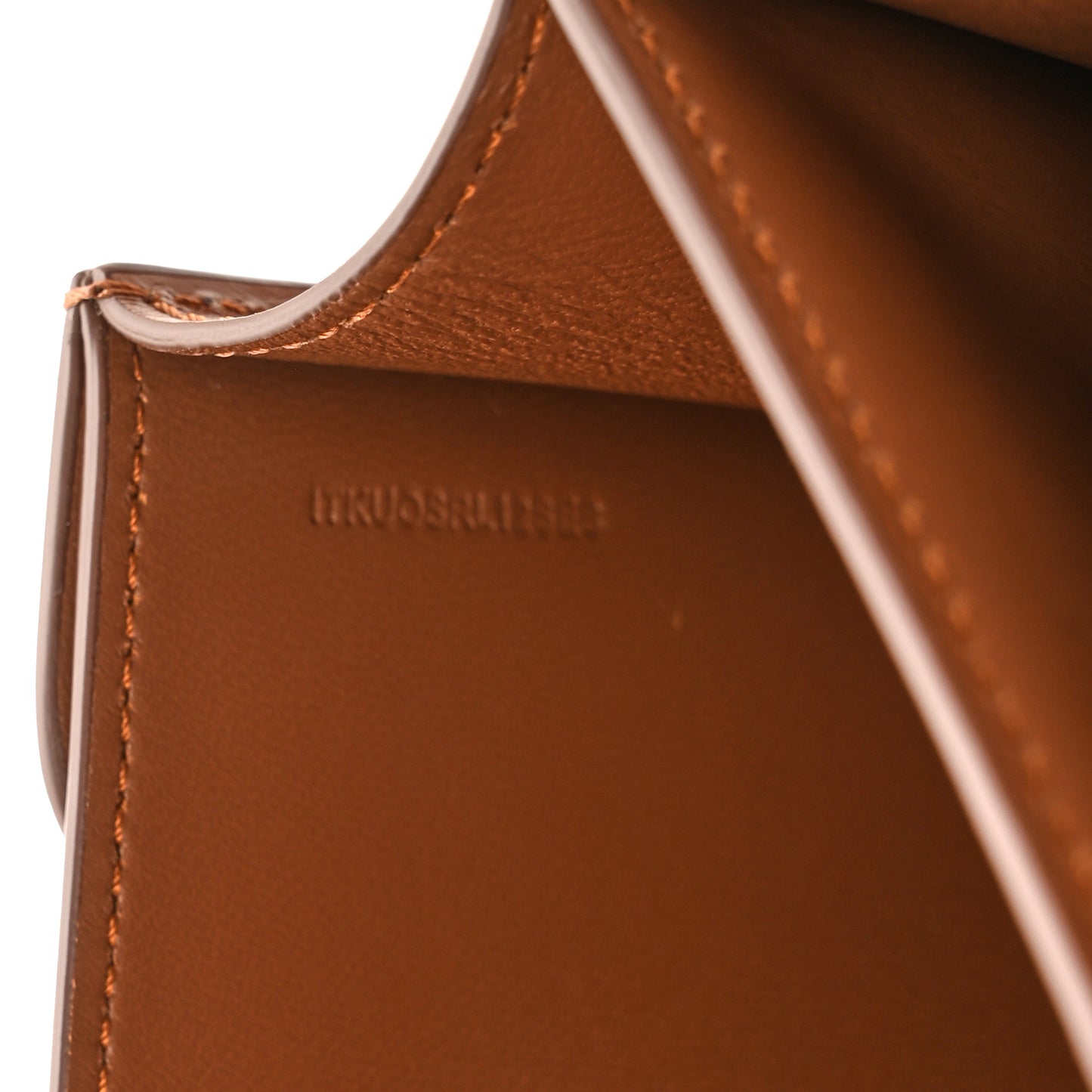 Calfskin Small TB Bag Malt Brown