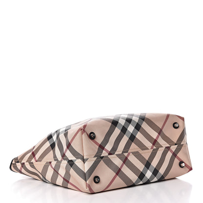 Burberry Nova Check Large Nickie Tote Black 4 of 14