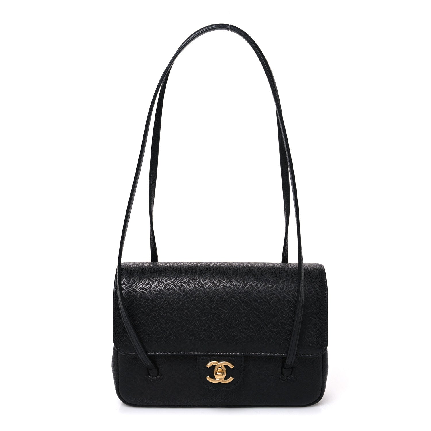 Chanel Shiny Caviar Preppy Coco Small Flap Black 1 of 10