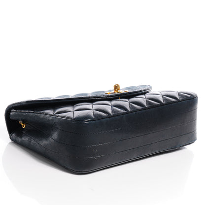 Chanel Lambskin Small Single Flap Navy 4 of 8
