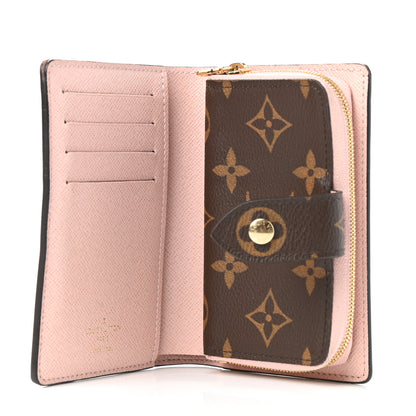 Louis Vuitton Monogram Juliette Wallet Rose Ballerine 5 of 10
