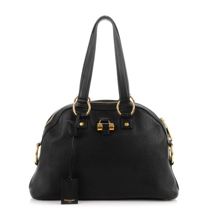 Saint Laurent Calfskin Medium Muse Black 1 of 7