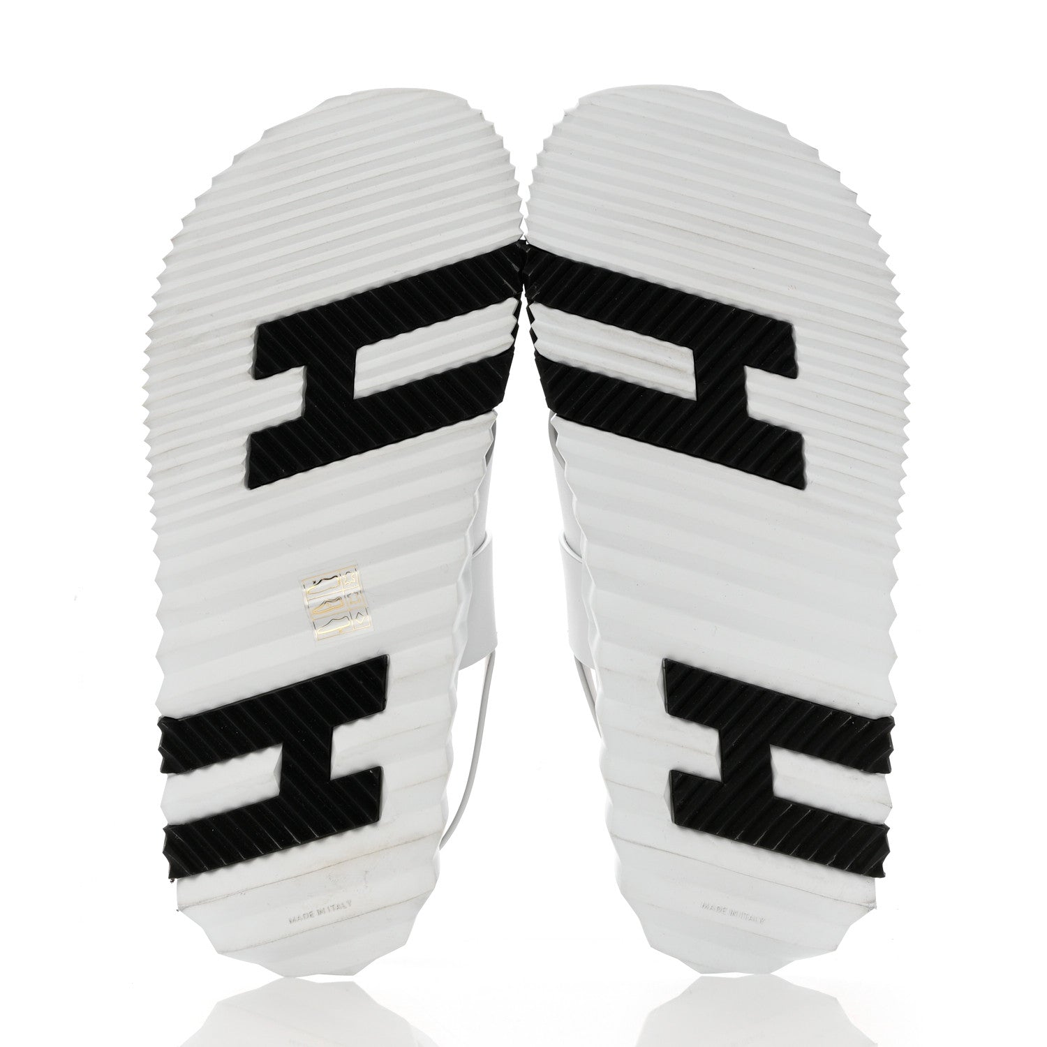 Hermes Calfskin Goatskin Mens Electric Sandals 42 White 5 of 11