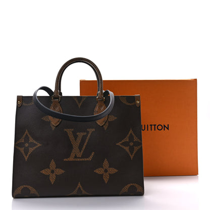 Louis Vuitton Reverse Monogram Giant Onthego MM 10 of 10