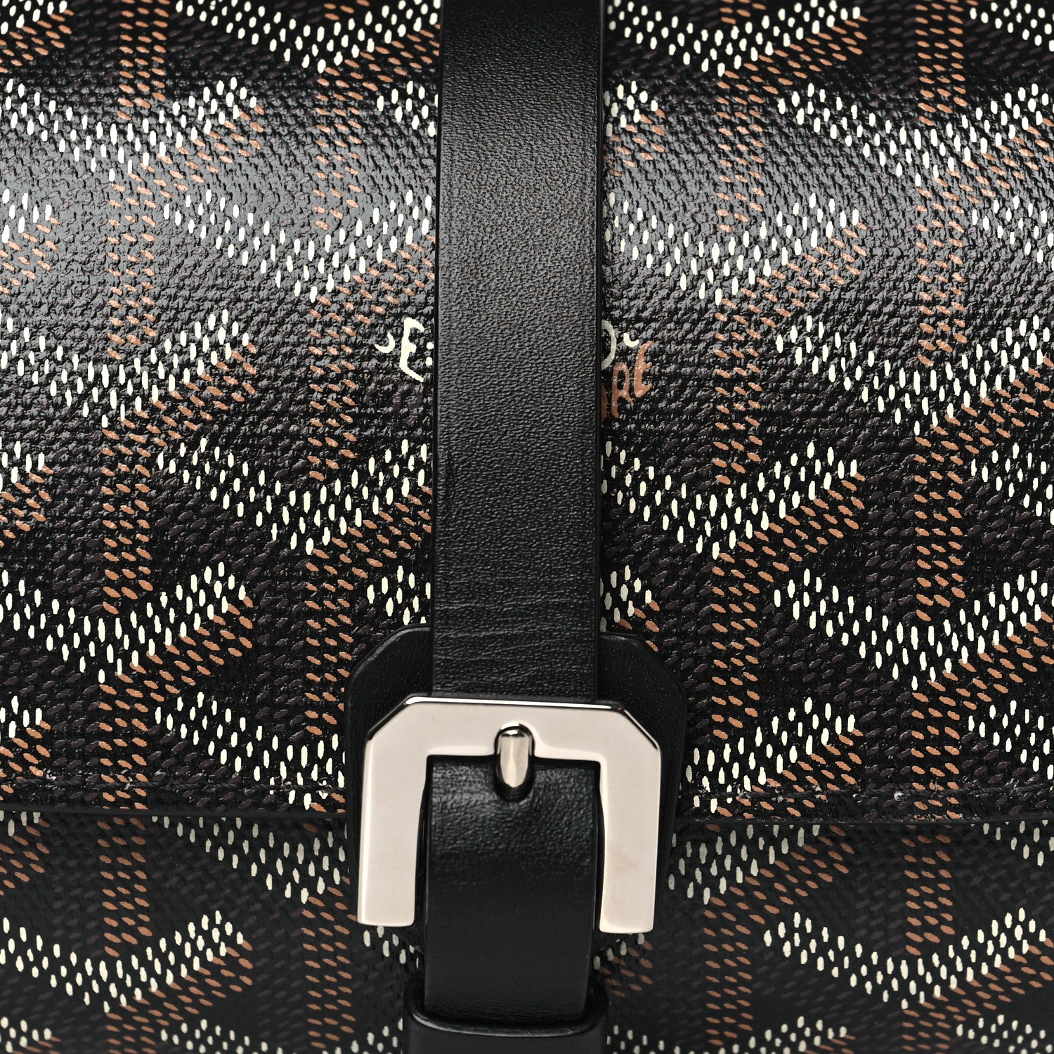 Goyard Goyardine Double Travel Watch Case Black 7 of 9