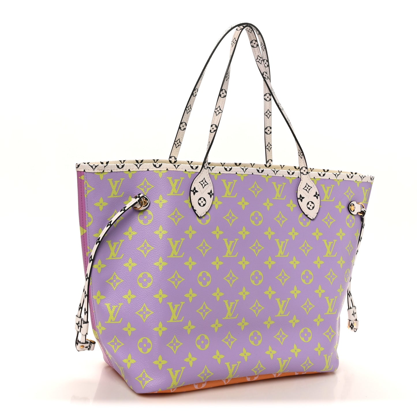 Monogram Giant Neverfull MM Pink Lilac