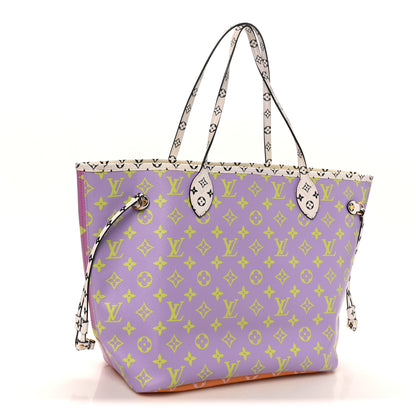 Louis Vuitton Monogram Giant Neverfull MM Pink Lilac 3 of 9