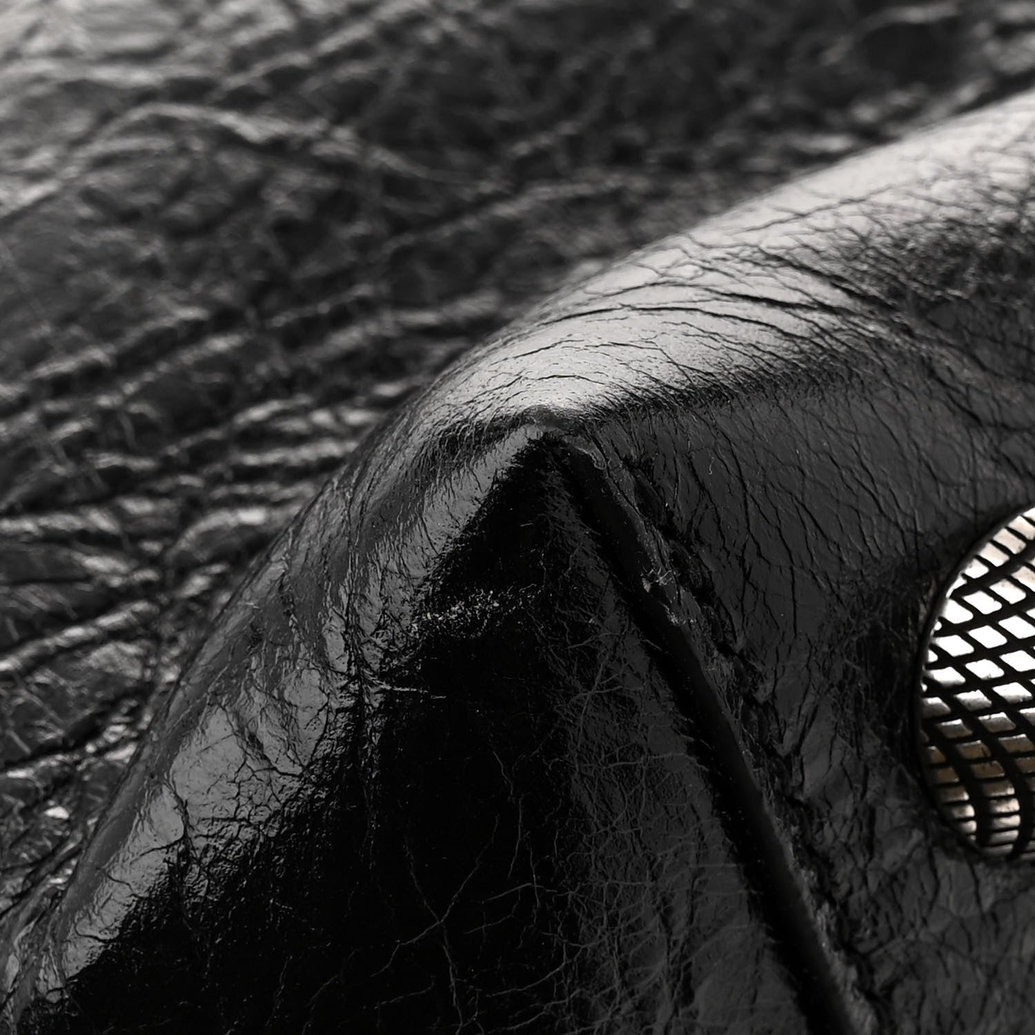 Balenciaga Agneau Arena Medium Le Cagole Carry All Bag Black 12 of 12