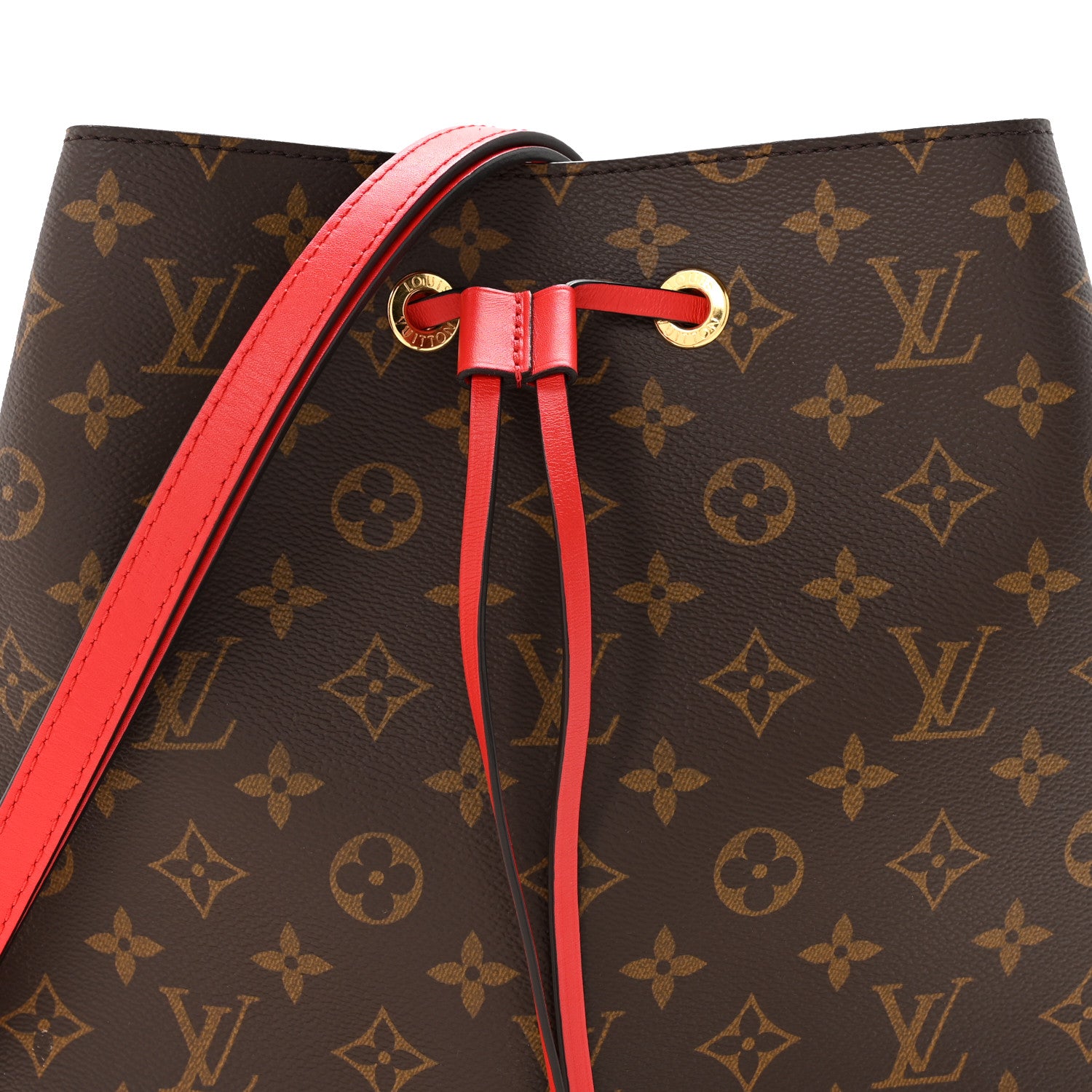 Louis Vuitton Monogram Neonoe MM Coquelicot 7 of 12