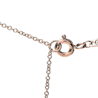 Tiffany 18K Rose Gold T Smile Pendant Necklace 4 of 6