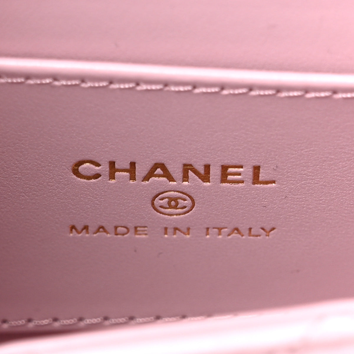 Chanel Shiny Aged Calfskin Quilted Mini Nano Kelly Shopper Pink 6 of 11