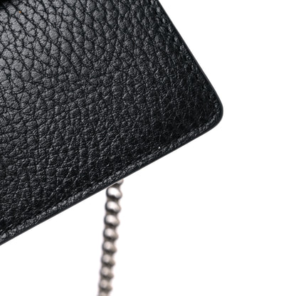Gucci Calfskin Super Mini Dionysus Shoulder Bag Black 10 of 11