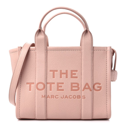 Marc Jacobs Grained Calfskin Small The Tote Bag Rose Dust 1 of 8