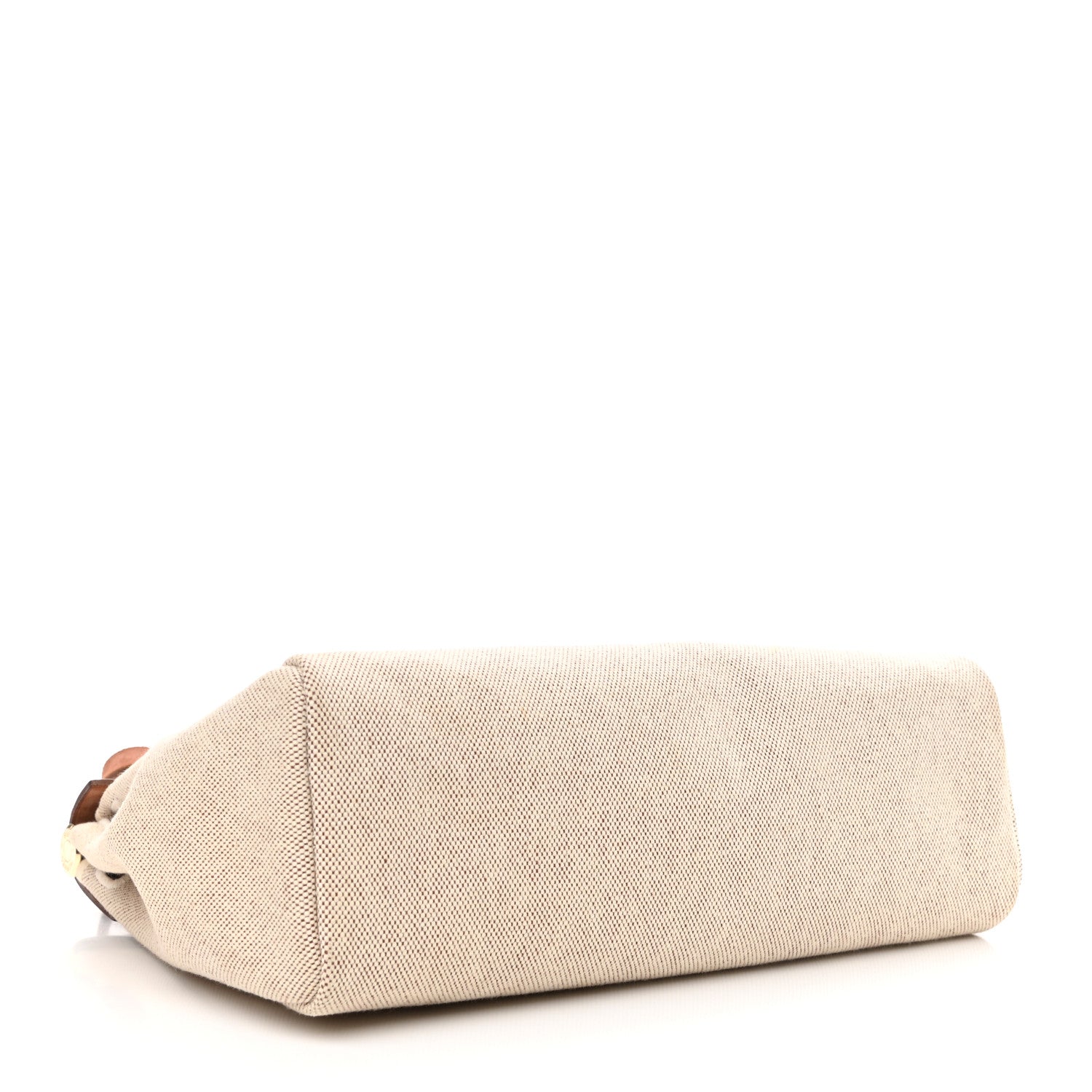 Hermes Toile Vache Calfskin Herbag 30 PM Natural Havane 5 of 10