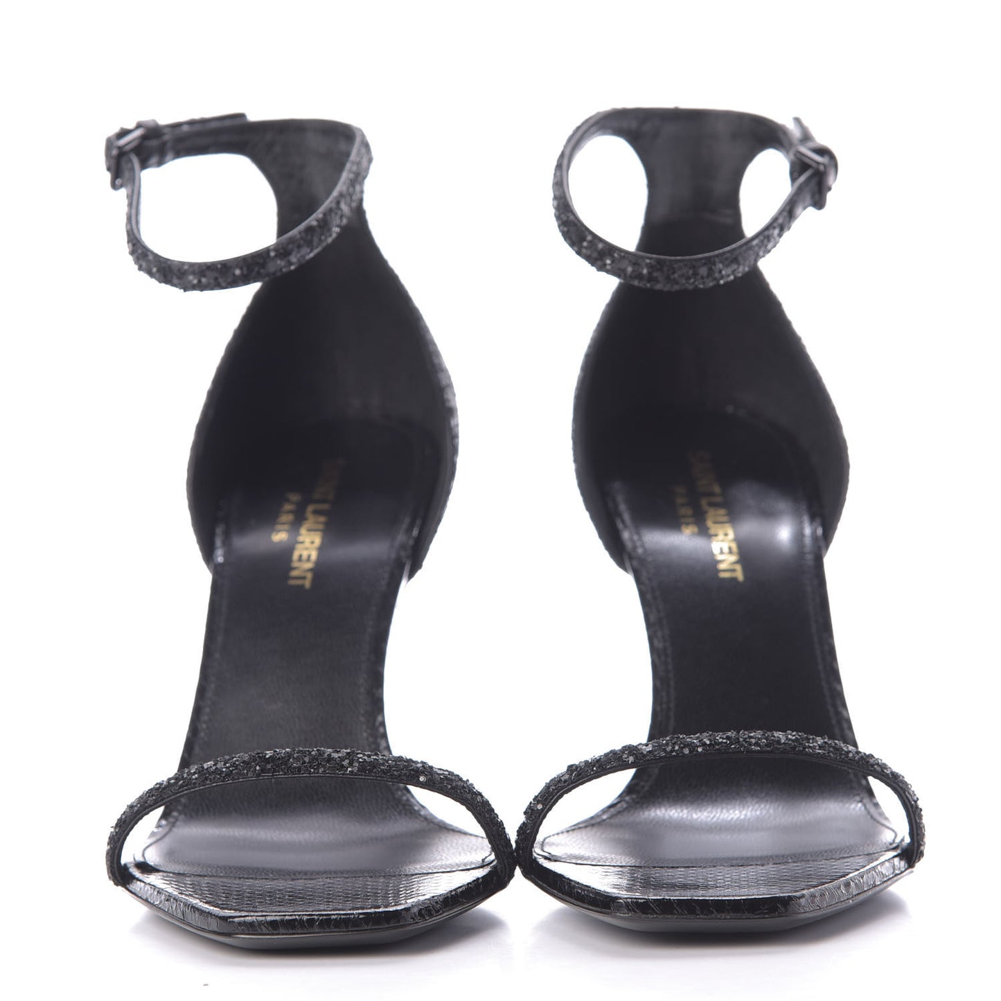 Glitter Opyum Sandals 38 Black