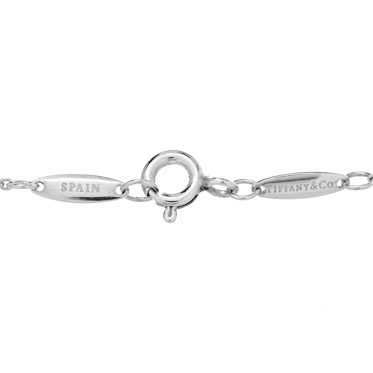 Tiffany Sterling Silver 14mm Elsa Peretti Cross Pendant Necklace 4 of 5