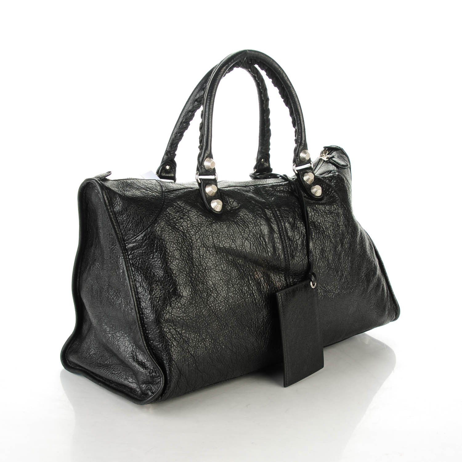 Balenciaga Agneau Giant 12 Silver Hardware Work Black 3 of 11