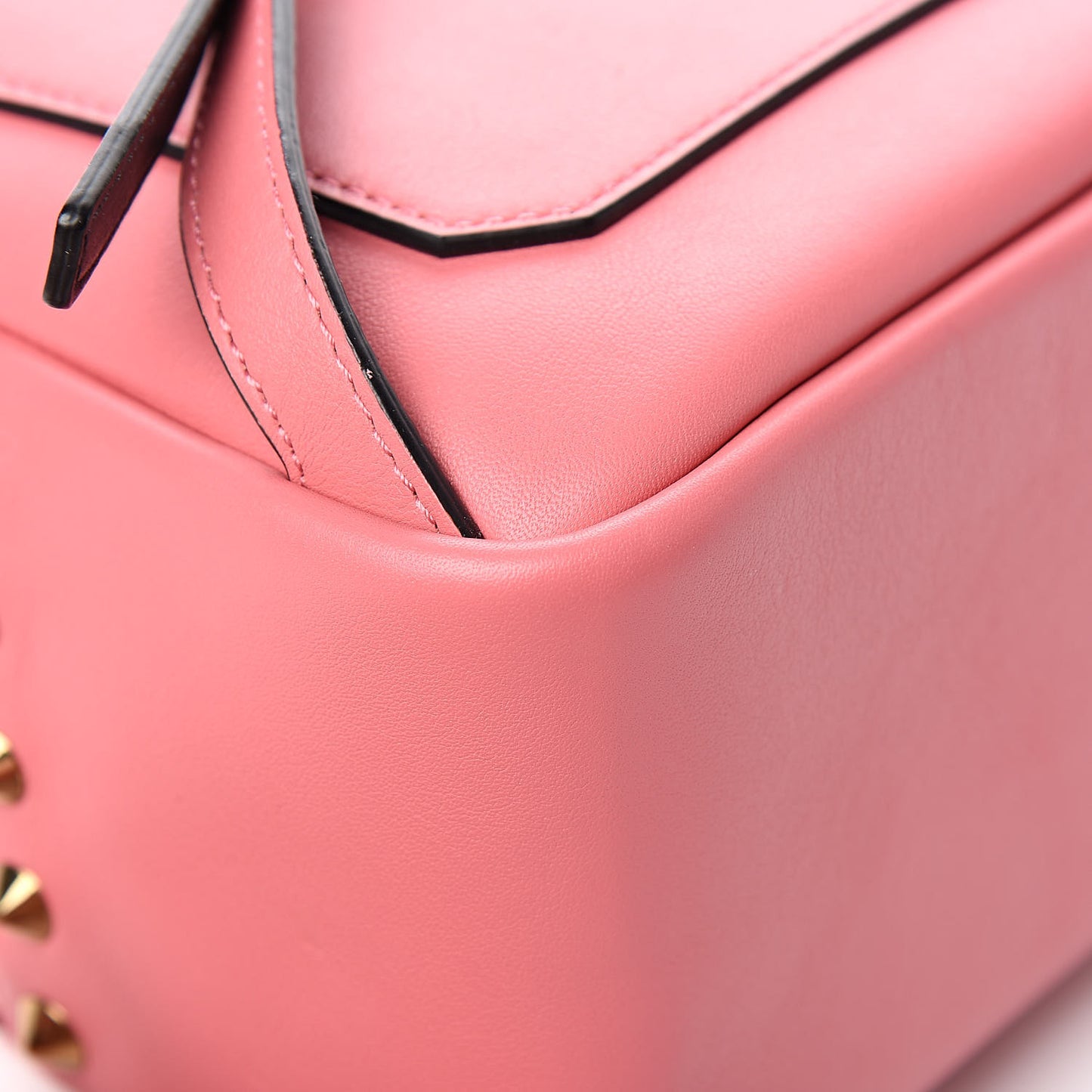 Calfskin Mini Duchess Polke Studs Backpack Pink
