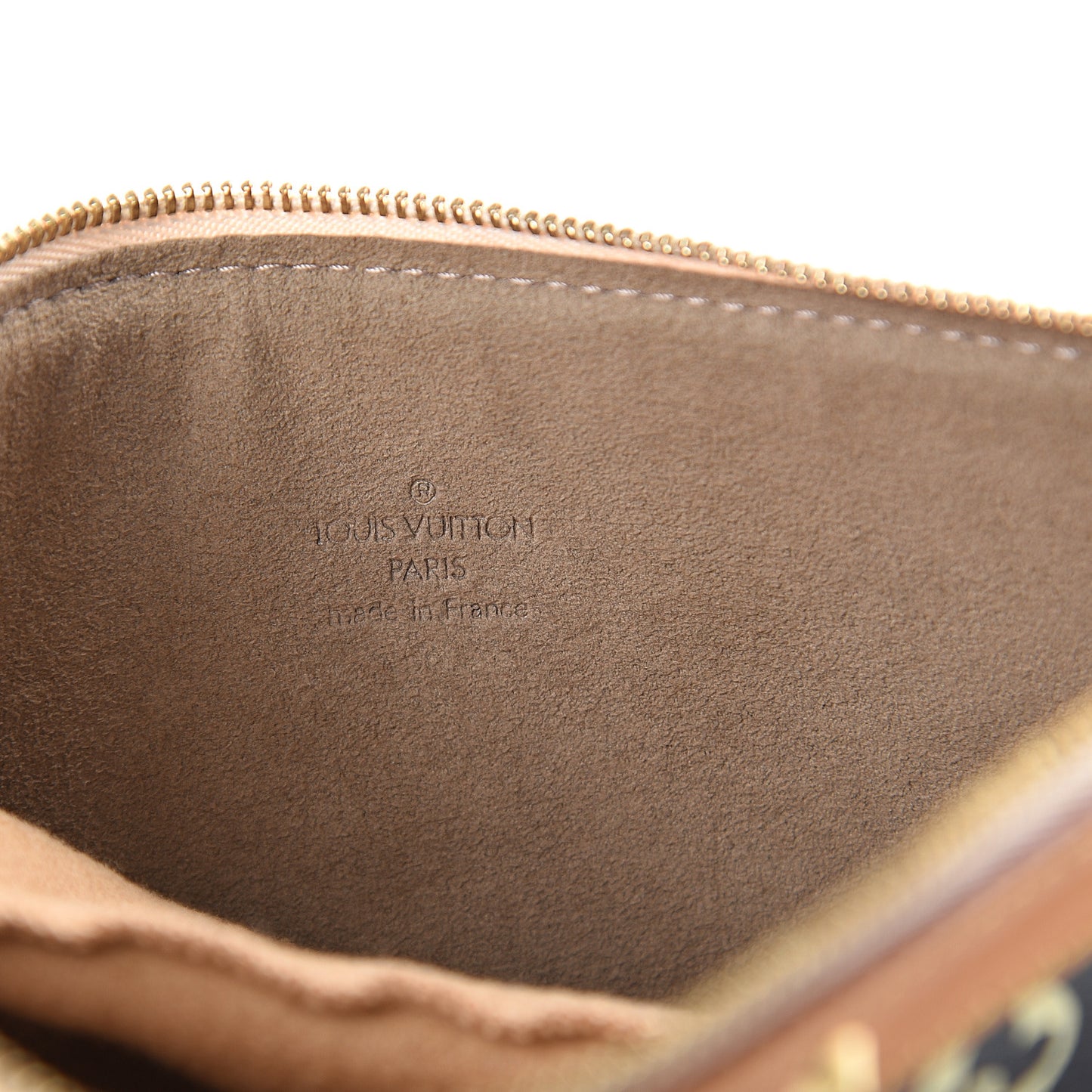 Monogram Multicolor Pochette Accessories Black