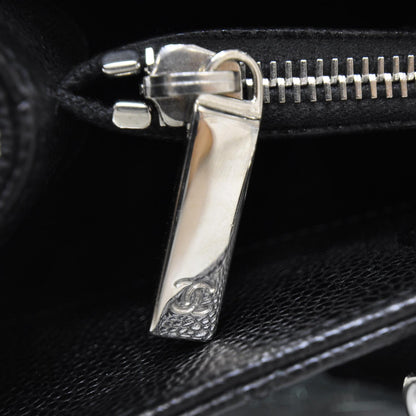 Chanel Caviar Quilted Grand Shopping Tote GST Black 7 of 9