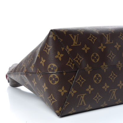 Louis Vuitton Monogram Flower Hobo Bordeaux 5 of 9