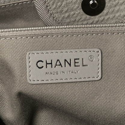 Chanel Mixed Fibers Medium Deauville Tote Grey 9 of 11